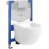 Mexen Lena Unterputz-WC-Set Fenix XS-F mit WC-Schüssel, weiß glänzend - 6803322XX00