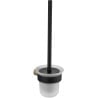 Mexen Base Toilettenbürste, schwarz/gold - 7088250-57