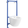 Mexen Lena Unterputz-Bidet-Set Fenix B mit Bidet, weiß - 69935224800