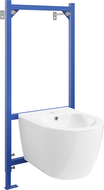 Mexen Unterputz-Bidet-Set Fenix B mit Bidet Carmen, weiß - 69935884900