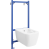 Mexen Stella Unterputz-Bidet-Set Fenix B mit WC, weiß - 69935685100