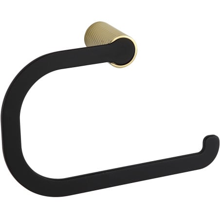 Mexen Base Handtuchhalter, schwarz/gold - 70882321-57