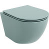 Mexen Lena Rimless WC-Schüssel mit Soft-Close Slim-Sitz, Duroplast, hellgrün matt - 30224048