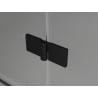 Mexen Lunar T Rechte Duschkabine 80 x 120 cm, transparent, schwarz - 834T-080-120-70-00-P