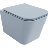 Mexen Teo WC-Schüssel Rimless mit Absenkautomatik Slim, Duroplast, grau-blau matt - 30854069