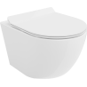 Mexen Lena WC-Schüssel Rimless mit Soft-Close-Slim-Sitz, Duroplast, weiß glänzend - 30224000