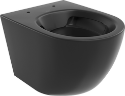 Mexen Lena WC-Schüssel Rimless, Schwarz Matt - 3322XX85
