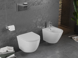 Mexen Lena Toilettenschüssel Randlos, Weiß - 3322XX00