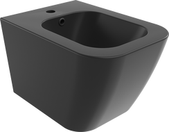 Mexen Madox wandmontiertes Bidet, Schwarz matt - 35155170
