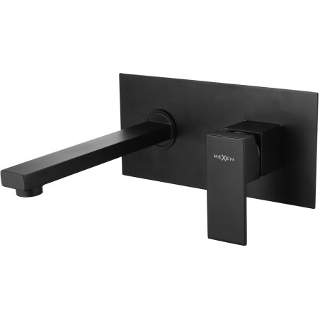 Mexen Cube Unterputz-Waschtischarmatur, schwarz - 73115-70