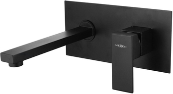 Mexen Cube Unterputz-Waschtischarmatur, schwarz - 73115-70