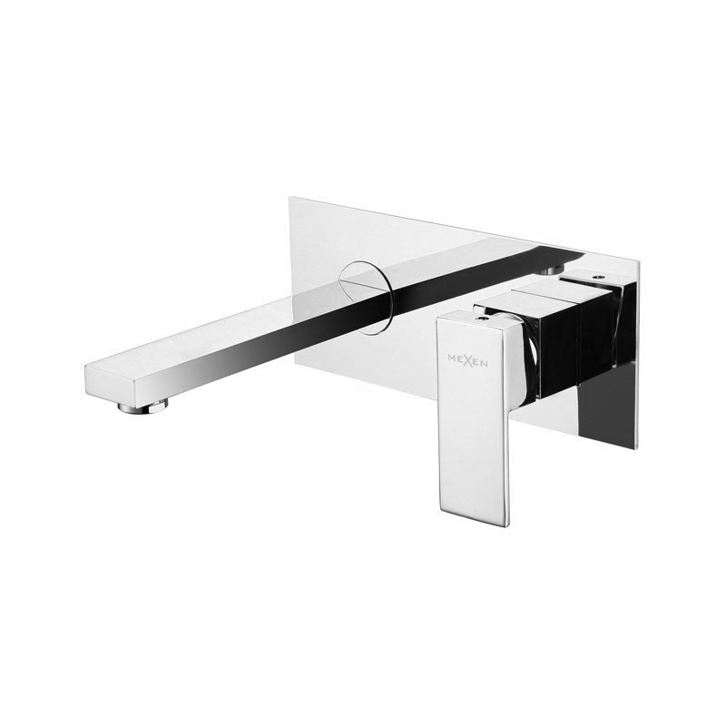 Mexen Cube Unterputz-Waschtischarmatur, Chrom - 73115-00