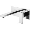 Mexen Cube Unterputz-Waschtischarmatur, Chrom - 73115-00