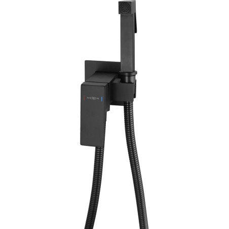 Mexen Cube Unterputz-Bidetarmatur mit Punktset, schwarz - 7599150-70