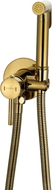 Mexen Elba Unterputz-Bidetarmatur mit Punktset, gold - 7599250-50