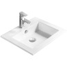 Mexen Salma Einbauwaschbecken 54 x 47 cm, weiß - 25395400