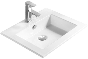 Mexen Salma Einbauwaschbecken 54 x 47 cm, weiß - 25395400