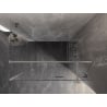 Mexen Lunar T Schiebeduschkabine rechts 80 x 100 cm, transparent, gebürstetes Nickel - 834T-080-100-97-00-P