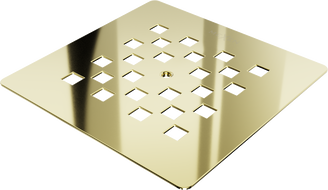 Mexen Stone+ Abdeckung für die Duschtasse, gold - 44910050