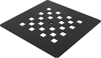 Mexen Stone+ Abdeckung für Duschtasse, schwarz - 44910070