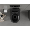 Mexen Carmen WC-Schüssel Rimless mit Slim-Softclose-Sitz, Duroplast, Schwarz Matt - 30881085