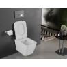 Mexen Cube WC-Schüssel Rimless mit Slim-Absenkautomatik, Duroplast, glänzend weiß - 30924000