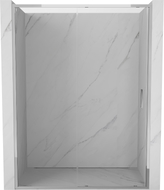 Mexen Exo Schiebetür für Dusche 200 cm, transparent, Chrom - 8151-200-000-01-00