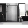 Mexen Exo Schiebetür für Dusche 180 cm, transparent, schwarz - 8151-180-000-70-00