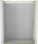 Mexen Exo Duschschiebetür 180 cm, transparent, gold - 8151-180-000-50-00