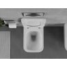 Mexen Margo Rimless WC-Schüssel mit langsam schließendem Slim-Sitz aus Duroplast, glänzend weiß - 30420800