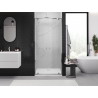 Mexen Exo doppelflügelige Duschkabine 110 cm, transparent, Chrom - 8182-110-000-01-00
