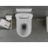 Mexen Lena WC-Schüssel Rimless mit Slim-Absenkautomatik-Sitz, Duroplast, weiß/goldenes Schuppenmuster - 30224008