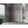 Mexen Mist-H T Duschkabine Schwingtür links 70 x 90 cm, transparent, gebürstetes Kupfer - 8A5T-070-090-65-00-L