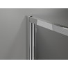 Mexen Exo Duschkabine schwenkbar 110 x 70 cm, transparent, Chrom - 814-110-070-01-00