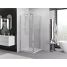 Mexen Exo Duschkabine schwenkbar 120 x 120 cm, transparent, chrom - 814-120-120-01-00