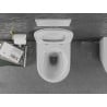 Mexen Lena WC-Schüssel Rimless mit softclose, Duroplast, weiß/goldene Linie - 30224005
