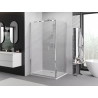 Mexen Exo faltbare Duschkabine 110 x 120 cm, transparent, Chrom - 816-110-120-01-00