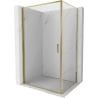 Mexen Exo Duschkabine schwingtür 75 x 110 cm, transparent, gold - 817-075-110-50-00
