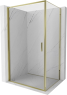 Mexen Exo Duschkabine schwingtür 75 x 110 cm, transparent, gold - 817-075-110-50-00