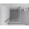 Mexen Exo Schiebeduschkabine 110 x 110 cm, transparent, Chrom - 8151-110-110-01-00