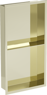 Mexen X-Wall-R Einbauregal mit Flansch und Auflage 60 x 30 cm, Gold - 1950603010S