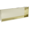 Mexen X-Wall-R Einbauregal mit Flansch 90 x 30 cm, Gold - 1950903010