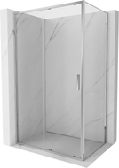 Mexen Exo Schiebetürduschkabine 155 x 110 cm, transparent, Chrom - 8151-155-110-01-00