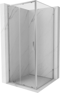 Mexen Exo Schiebedusche 120 x 120 cm, transparent, Chrom - 8151-120-120-01-00