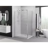 Mexen Exo Schiebeduschkabine 140 x 120 cm, transparent, Chrom - 8151-140-120-01-00