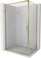 Mexen Exo verschiebbare Duschkabine 180 x 70 cm, transparent, gold - 8151-180-070-50-00