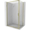 Mexen Exo Schiebedusche 170 x 85 cm, transparent, gold - 8151-170-085-50-00
