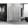 Mexen Exo Schiebetür-Duschkabine 200 x 95 cm, transparent, gold - 8151-200-095-50-00