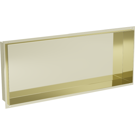 Mexen X-Wall-NR Einbauregal ohne Rahmen 75 x 30 cm, Gold - 1951753010