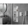 Mexen X-Wall-NR Nischenregal ohne Blende mit Ablage 90 x 30 cm, weiß - 1921903010S